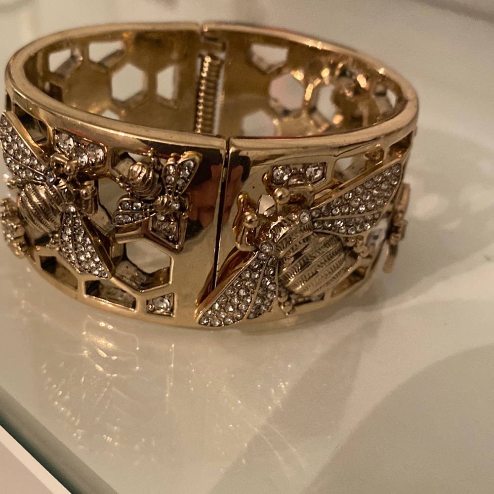 White House black market bee bracelet